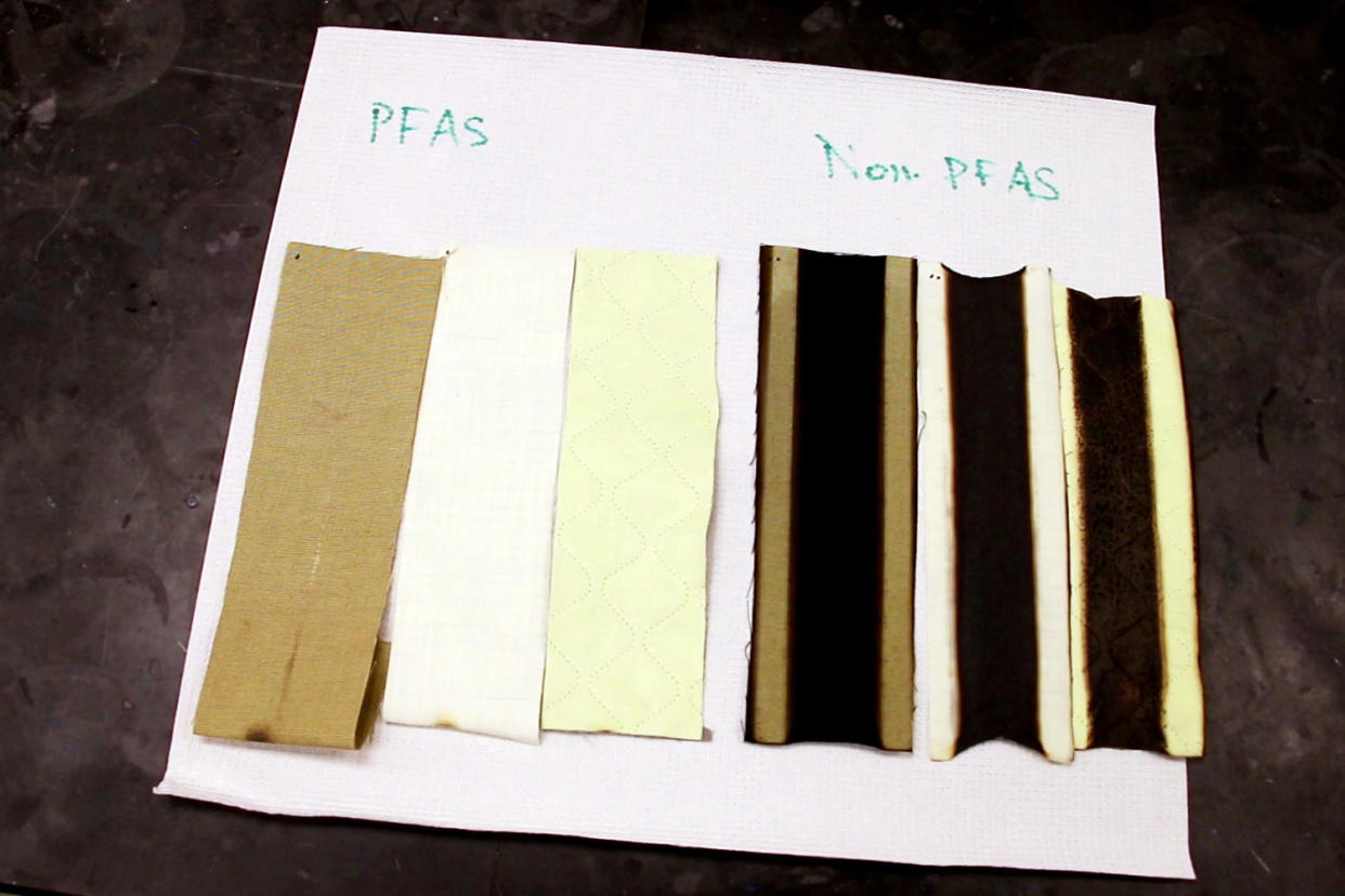 PFAS and Non PFAS fabrics (James DeAlto)