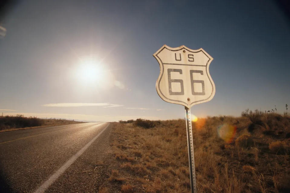 Route 66 via Getty Images