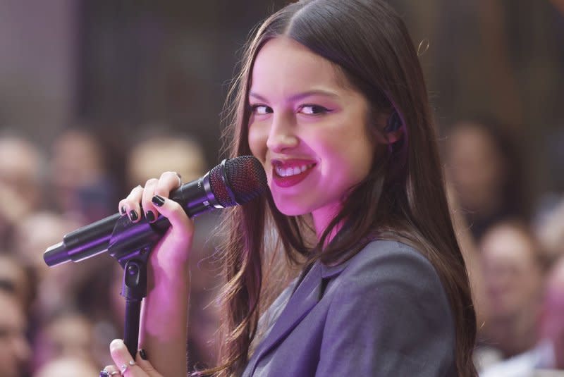 Olivia Rodrigo's "Guts" is No. 1 on the Billboard 200 chart dated Saturday. File Photo by John Angelillo/UPI