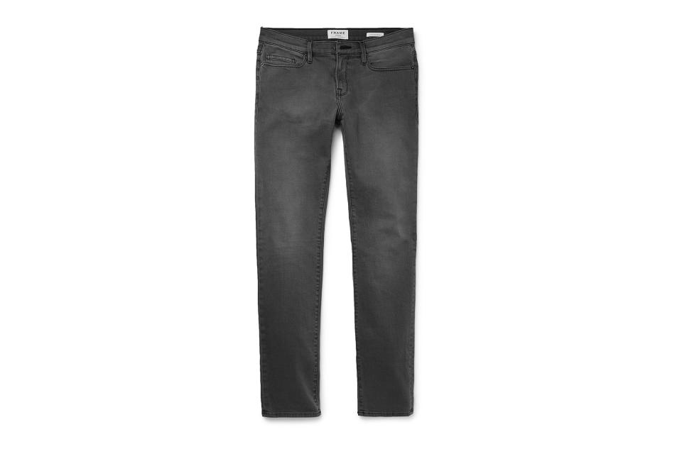 <p><em>$230, buy now at <a rel="nofollow noopener" href="https://www.mrporter.com/en-us/mens/frame/l-homme-slim-fit-stretch-denim-jeans/817664?mbid=synd_yahoostyle&ppv=2" target="_blank" data-ylk="slk:Mr Porter.com;elm:context_link;itc:0;sec:content-canvas" class="link ">Mr Porter.com</a></em></p>