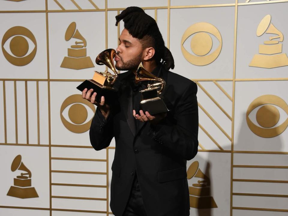 the weeknd grammys