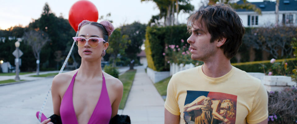 A still from Under The Silver Lake. (A24)