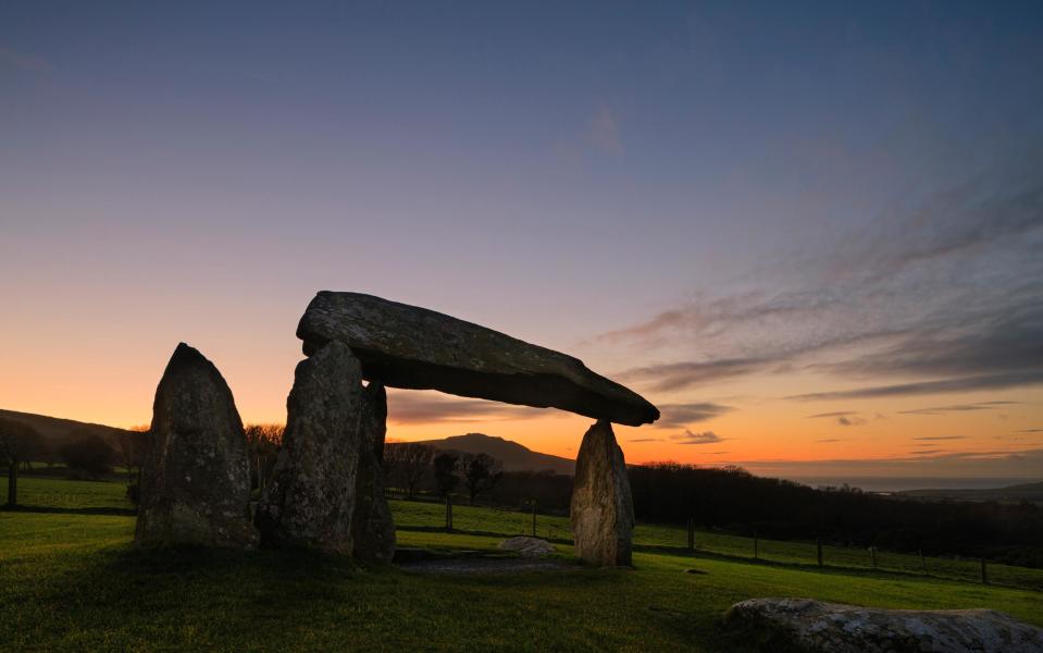 Stonehenge bluestone Preseli Hills, Pembrokeshire