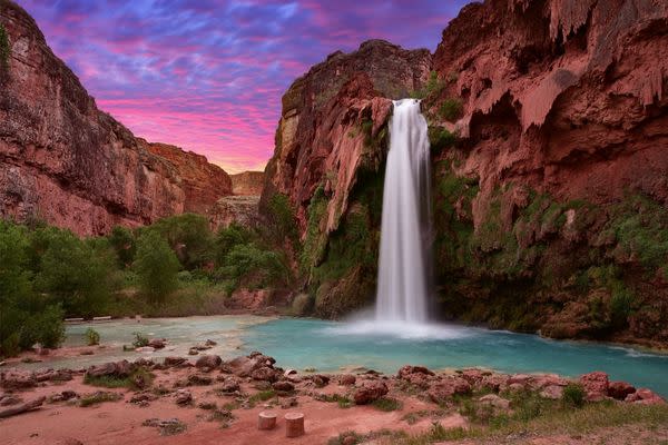  The Havasupai Indian Reservation is located in the Grand Canyon on the south side of the Colorado River.(photo:Canva)