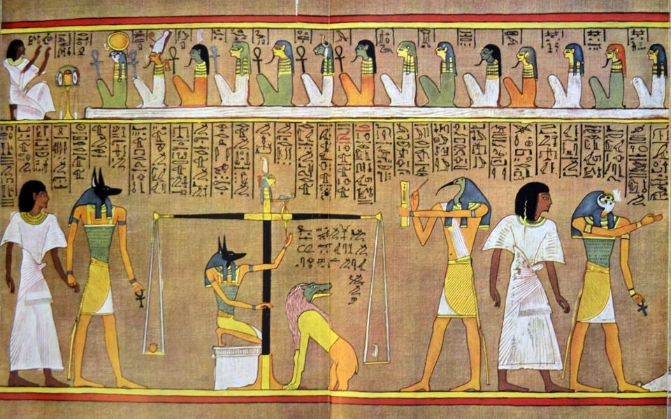 Scroll of Hunefer, Egyptian Book of the Dead