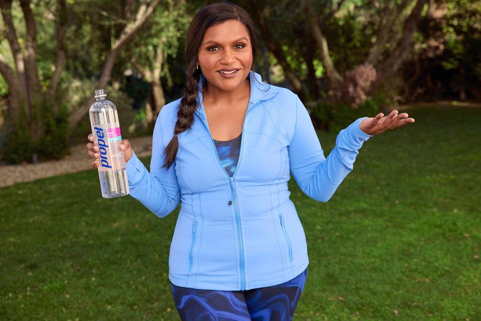 Mindy Kaling for Propel Fitness Water