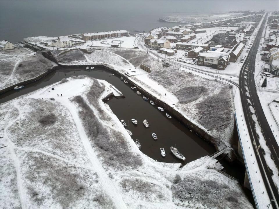 The UK is expected to transition to milder and wetter weather conditions (Owen Humphreys/PA Wire)