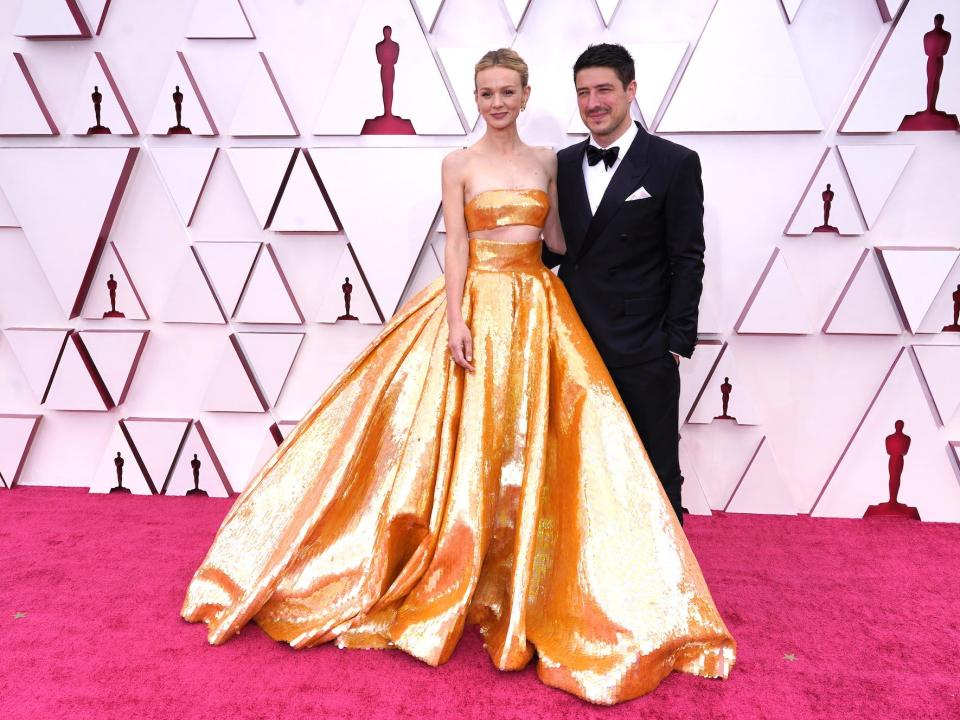 carey mulligan marcus mumford oscars 2021