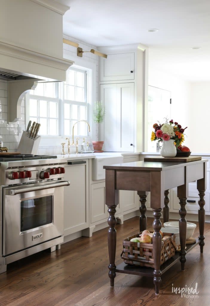 After: All-White Kitchen Cabinet Makeover