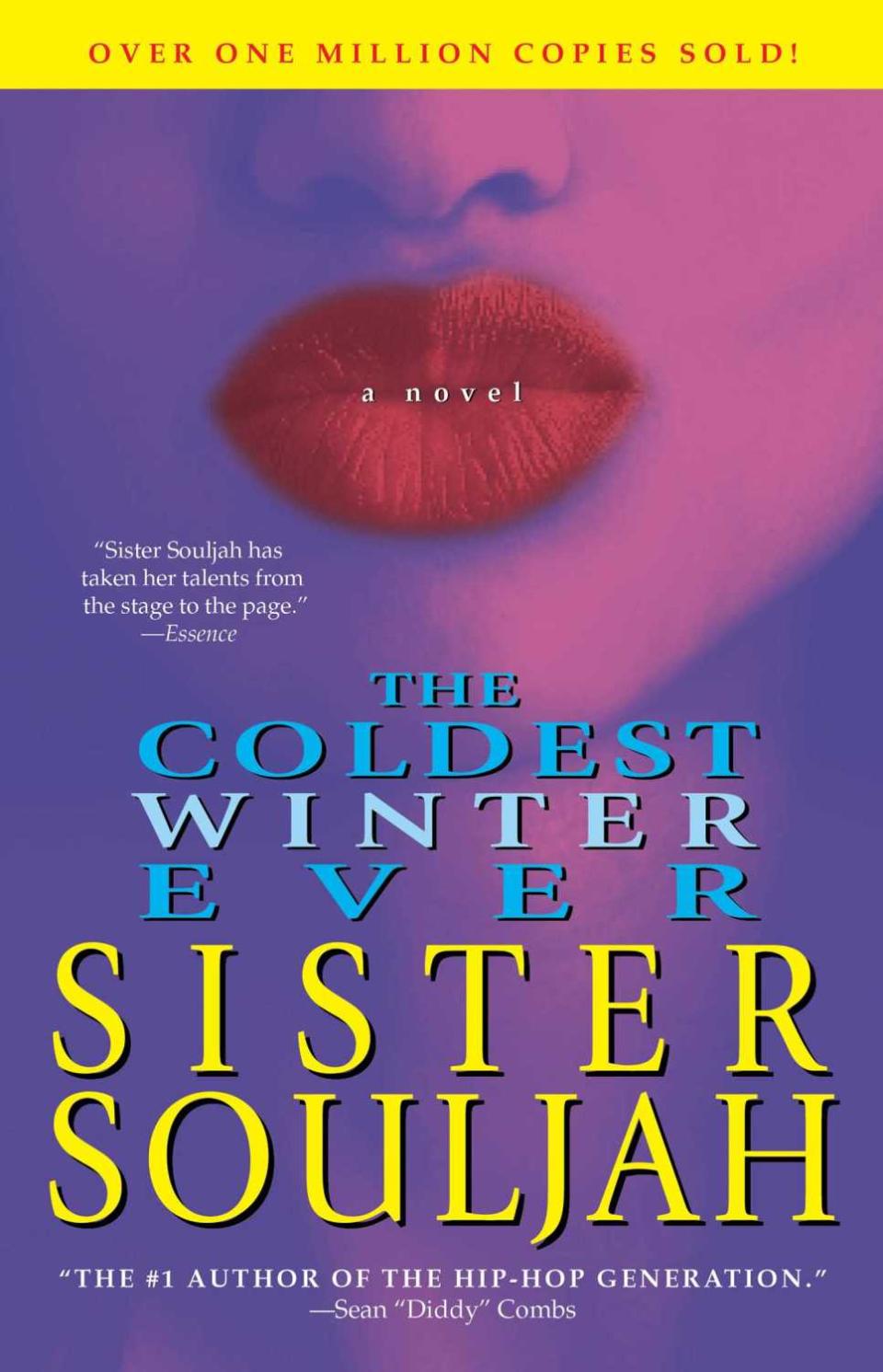 Book jacket for Sister Souljah's "The Coldest Winter Ever"