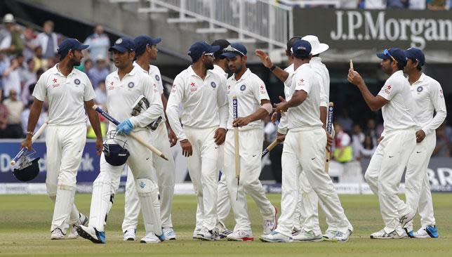 India's last Test win.