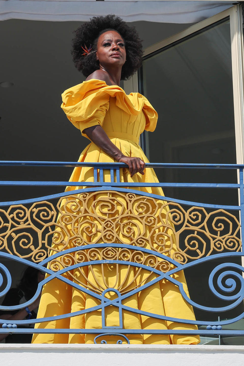 Viola Davis at the Martinez hotel during the 75th annual Cannes Film Festival on May 18, 2022 in France. - Credit: SplashNews.com