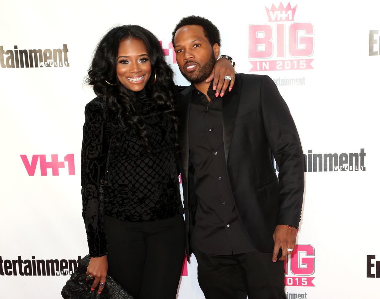 Actress  Yandy Smith Harris (L) and Mendeecees Harris attend VH1 Big in 2015 With Entertainment Weekly Awards on Nov. 15, 2015 in West Hollywood, Calif.