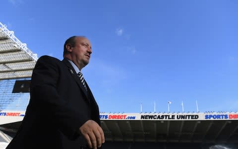 Benitez has demanded more funds to be made available to strengthen the Newcastle squad - Credit: GETTY IMAGES