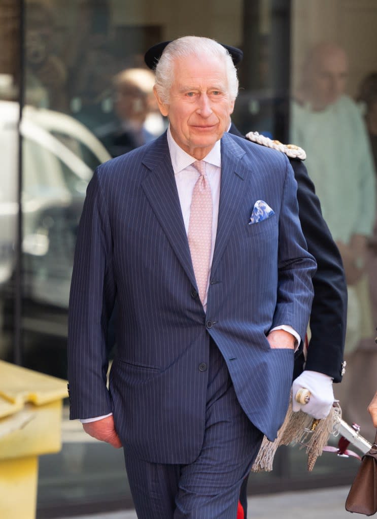 King Charles III revealed his cancer diagnosis in February. Samir Hussein/WireImage