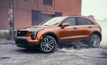 <p>Cadillac's first subcompact luxury entry is working as intended. It nearly outsold every Cadillac car combined in 2020. Every <a href="https://www.caranddriver.com/cadillac/xt4" rel="nofollow noopener" target="_blank" data-ylk="slk:XT4;elm:context_link;itc:0;sec:content-canvas" class="link ">XT4</a> has a 237-hp turbocharged inline-four with a nine-speed automatic transmission. Front-drive is standard, but all-wheel drive can be added to any trim level for $2500. GM's cylinder deactivation tech helps the XT4 get decent highway fuel economy with an EPA-estimated 29 mpg. The most expensive all-wheel-drive XT4 is still cheaper than a base Evoque and E-Pace, and it has more space inside. Thanks to a partnership with Amazon, you can get your shipment of essential oils and recyclable doggy-poop bags delivered right to your XT4 using the <a href="https://www.caranddriver.com/news/a20052767/amazon-in-car-delivery-is-here/" rel="nofollow noopener" target="_blank" data-ylk="slk:Amazon Key;elm:context_link;itc:0;sec:content-canvas" class="link ">Amazon Key</a> app from the infotainment screen.</p><ul><li>Base price: $36,990</li><li>EPA Fuel Economy combined/city/highway: 26/24/29 mpg (FWD)</li><li>Rear cargo space: 22 cubic feet</li></ul><p><a class="link " href="https://www.caranddriver.com/cadillac/xt4" rel="nofollow noopener" target="_blank" data-ylk="slk:MORE XT4 SPECS;elm:context_link;itc:0;sec:content-canvas">MORE XT4 SPECS</a></p>