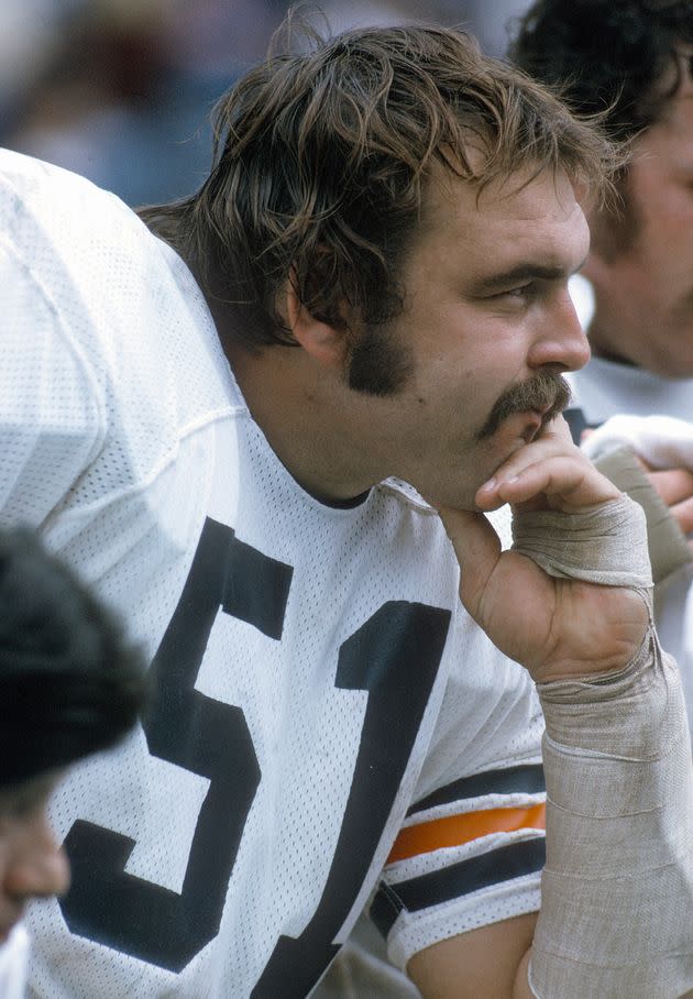 Linebacker Dick Butkus of the Chicago Bears on Oct. 14, 1973.