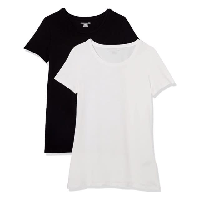 Amazon Essentials Has the 'Perfect Comfy Tee' & It's Only $8 a Piece