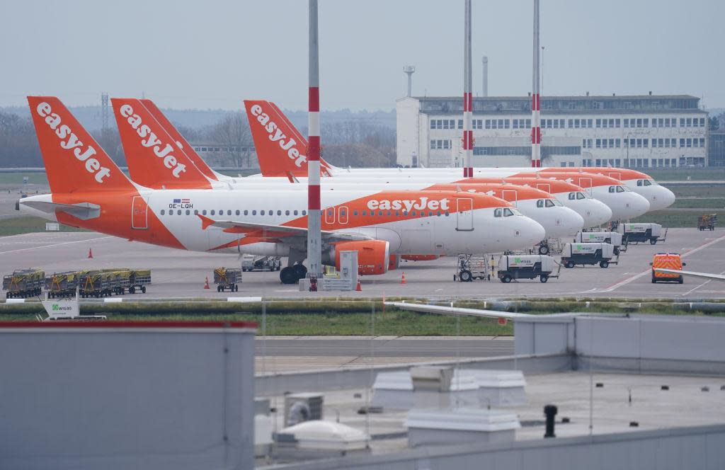 EasyJet has grounded its entire fleet: Getty Images