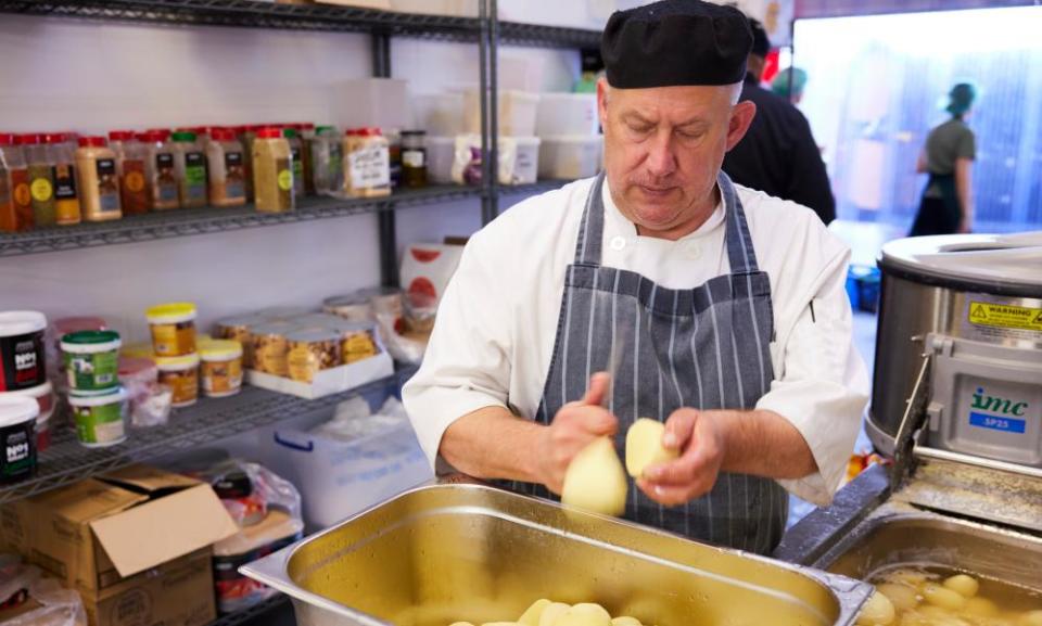 Chef Karl Shearon prepares meals for Well Fed.