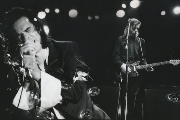 nick-cave-blixa-bargeld - Credit: Lindsay Brice/Getty Images