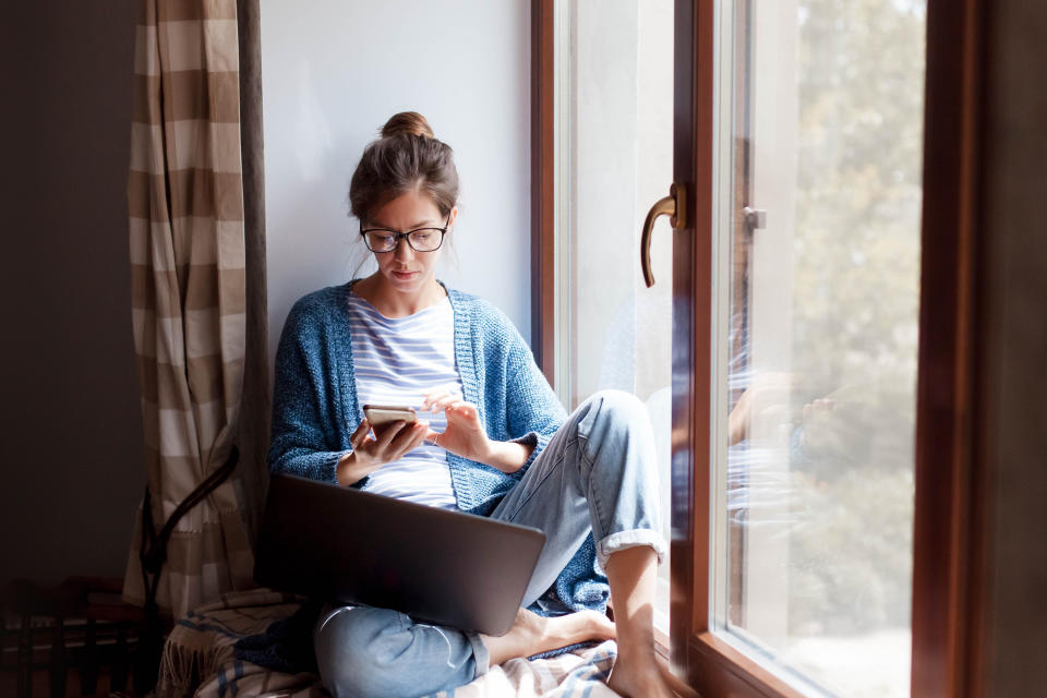 Using a password manager is helpful because the passwords people come up with themselves aren't always secure. (Photo: Getty)