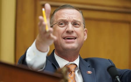 Ranking member Collins addresses U.S. House Judiciary Committee's impeachment investigation hearing on Capitol Hill in Washington