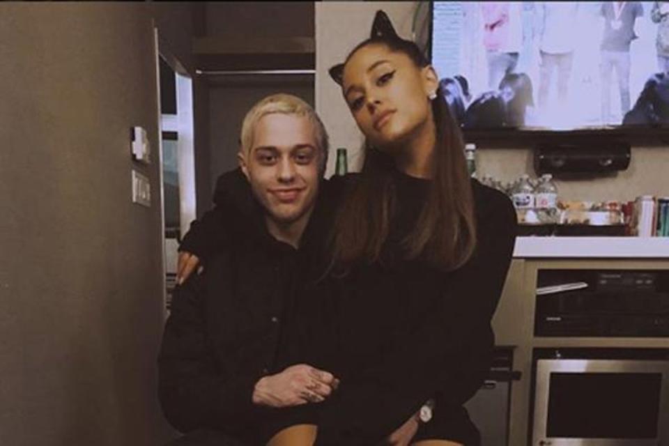 Davindson’s ex Ariana Grande’s joke about the size of his manhood started the ‘BDE’ speculation (Ariana Grande/Instagram)