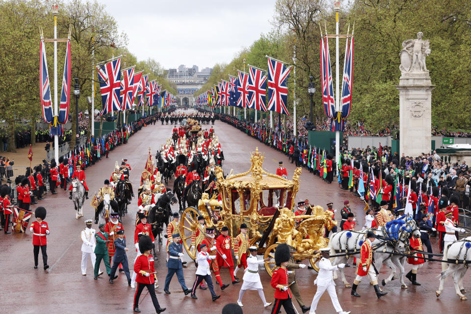 Their Majesties King Charles III And Queen Camilla - Coronation Day