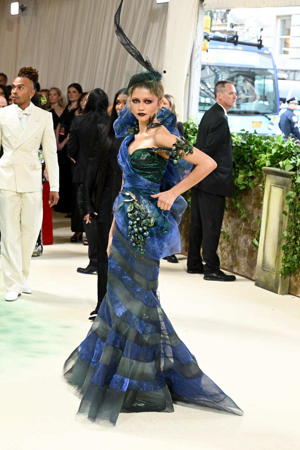 Zendaya at the 2024 Met Gala: "Sleeping Beauties: Reawakening Fashion" held at The Metropolitan Museum of Art on May 6, 2024 in New York City.