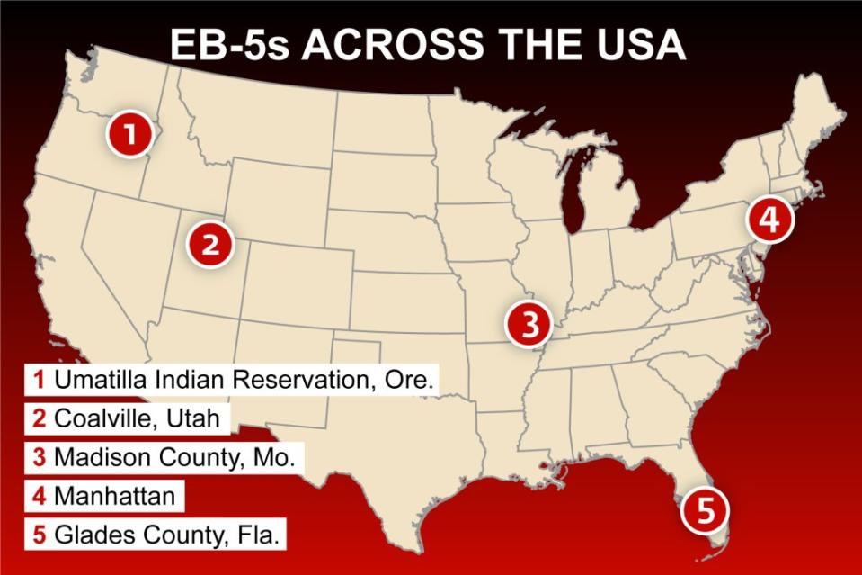 Incentives to encourage rural investment via the EB-5 program have extended nationwide. Mike Guillen/NY Post