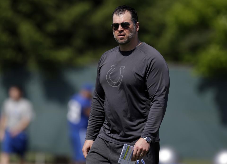 Ryan Grigson is out as general manager of the Colts after five years. (AP)