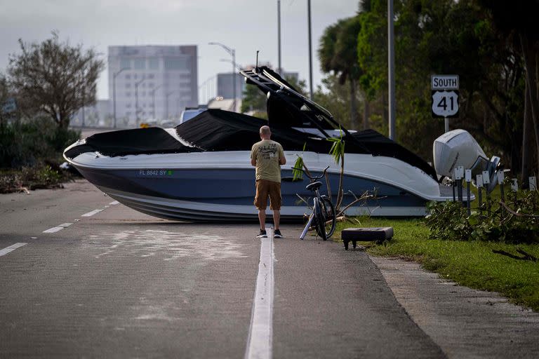 Florida; huracán; huracán ian; tormenta; mundo