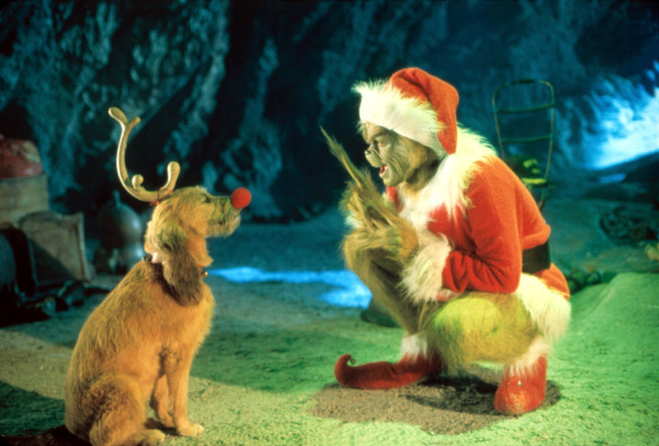 Inspired by stills from Citizen Kane, Corinblith wanted the Grinch to feel like 