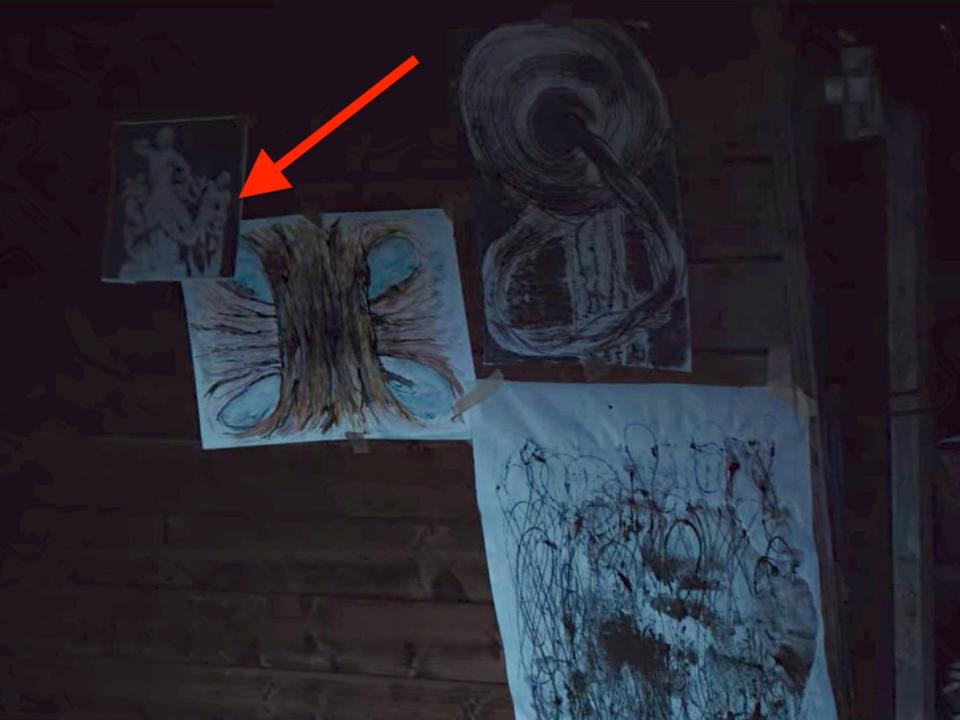 Laocoon and His Sons picture in attic Mikkel Dark Netflix