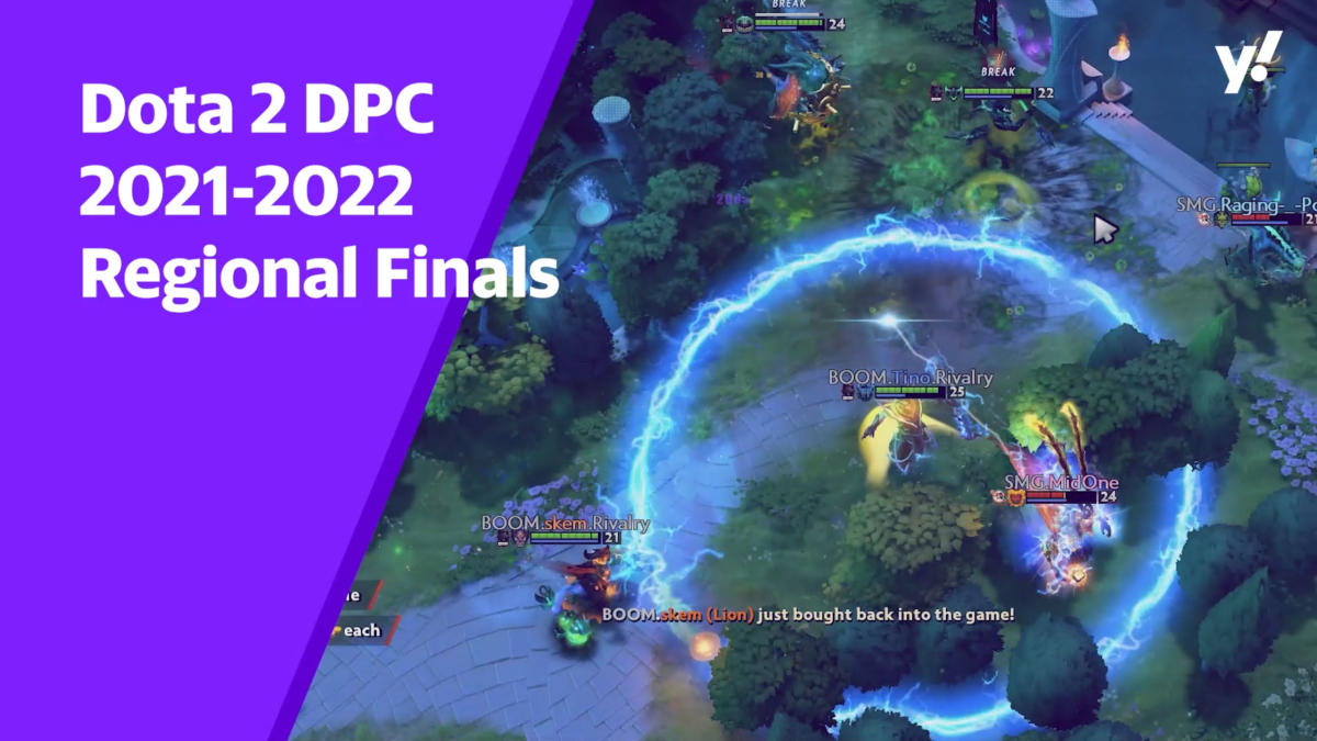 The Dota 2 DPC Winter tour Regional Finals