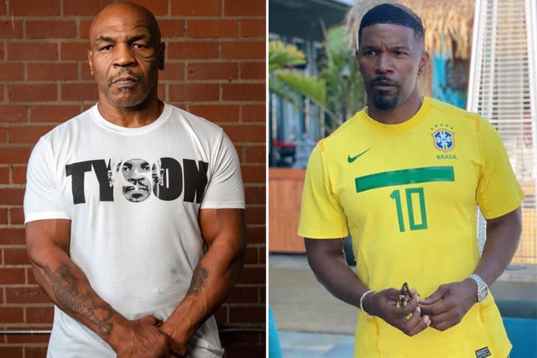 Mike Tyson cometió una infidencia al hablar de la salud de su amigo Jamie Foxx: “No quieren que lo sepamos”