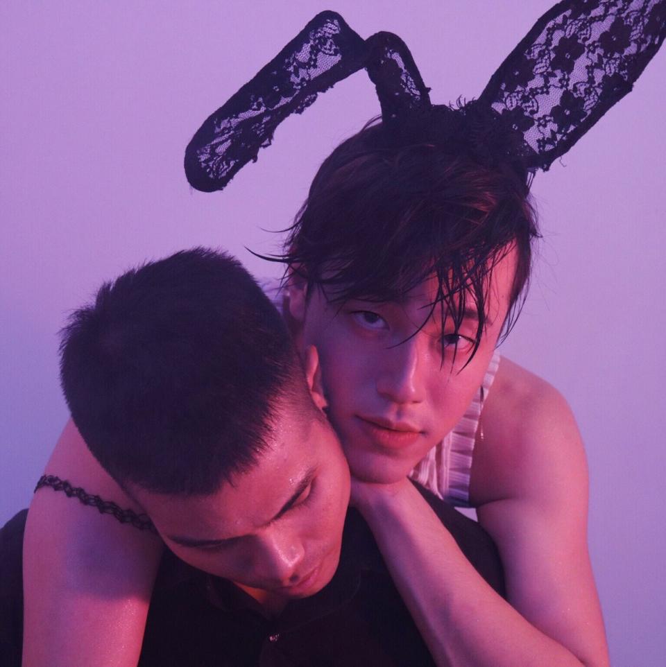 Singaporean queer musician, pop singer-songwriter Leon Markcus (right). (Photo: Courtesy of Leon Markcus)