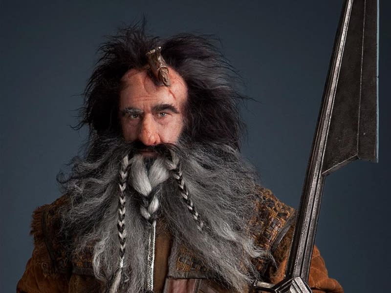 <b>Bifur</b><br><br> William Kircher (who looks an awful lot like Alec Baldwin) will star as Bifur, one of the dwarves. The cousin of fellow dwarves Bombur and Bofur, he’s electric on the clarinet and lists raspberry jam and apple tart as his favourite foods.