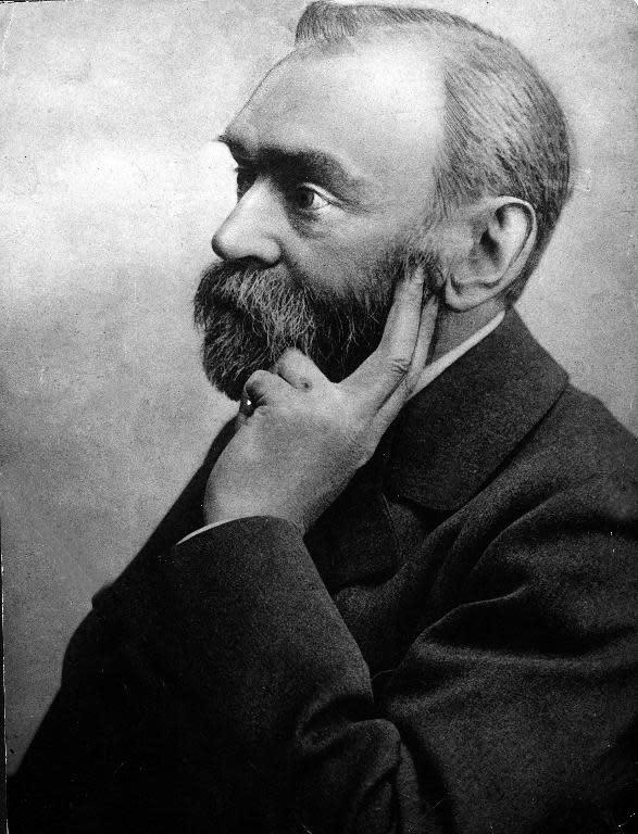 Inventor Alfred Nobel who founded the Nobel Prize