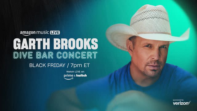 <p>Amazon Music Live</p> Garth Brooks