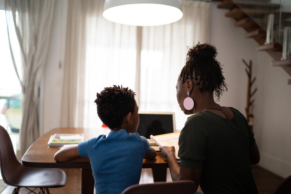 The proposed "Marshall Plan for Moms" includes implementing a short-term monthly stipend to pay mothers for their “unseen and unpaid” labor, which has increased for many during the pandemic. (Photo: Getty Images)