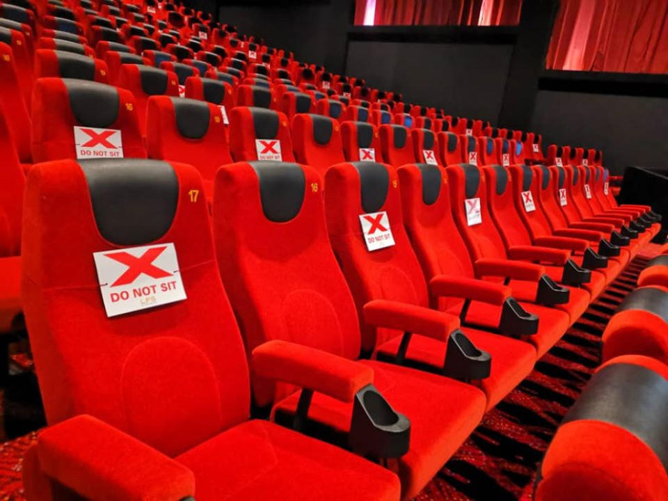 The gender-segregated seating is on top of the existing gap seating required at all local cinemas.