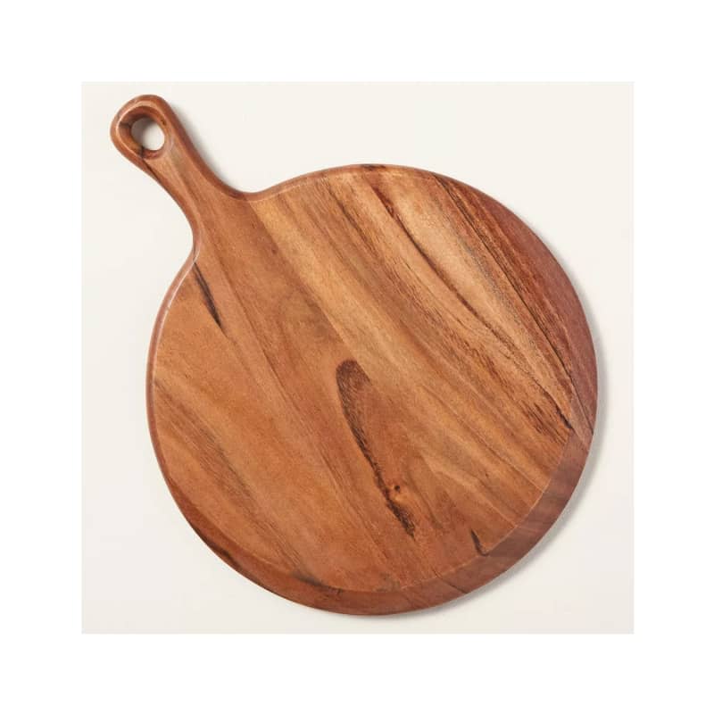 10" Round Wooden Paddle Serving Board - Hearth & Hand with Magnolia