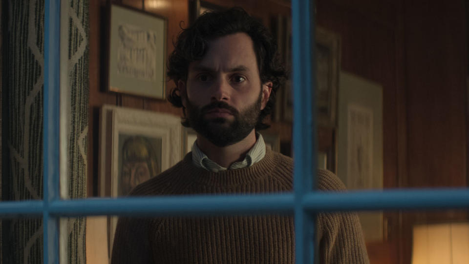 Penn Badgley as Joe Goldberg in YOU.