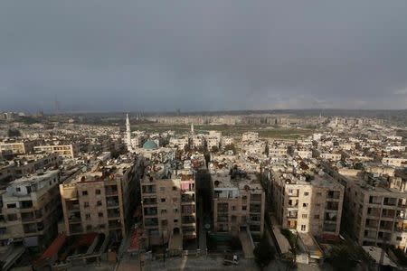 Aleppo city is seen in this general view January 9, 2015. REUTERS/Hosam Katan/File Photo