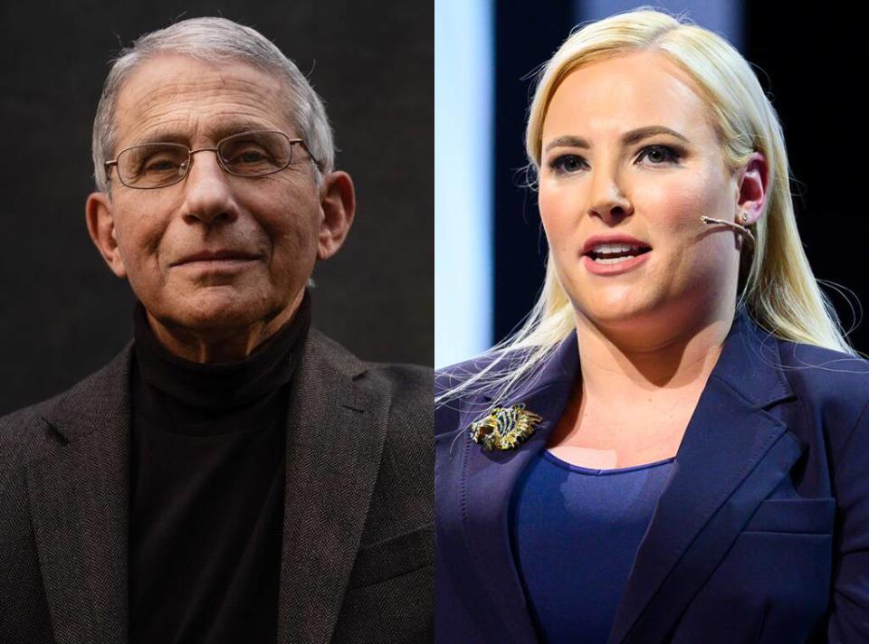 Meghan McCain, Dr. Anthony Fauci