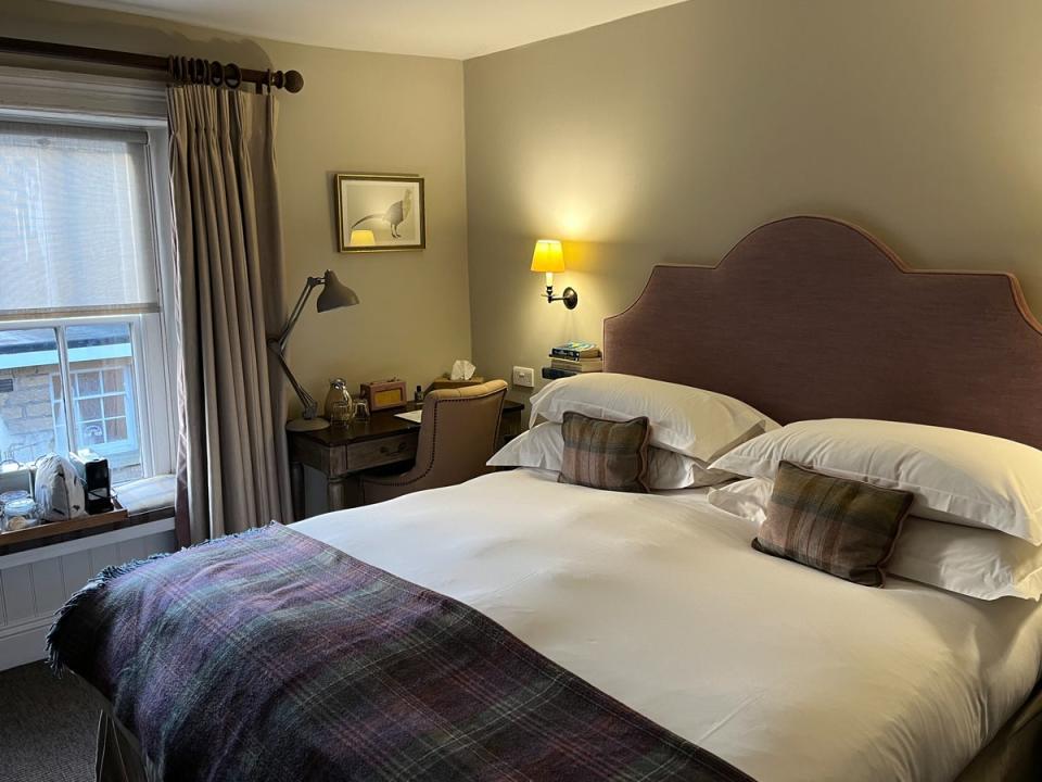 The rooms offer thoughtful touches, including binoculars and books (Helen Wilson-Beevers)