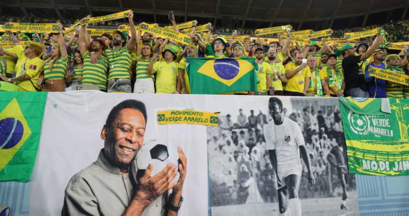 比利在巴西人心中有著難以取代的地位。（圖／達志／美聯社）