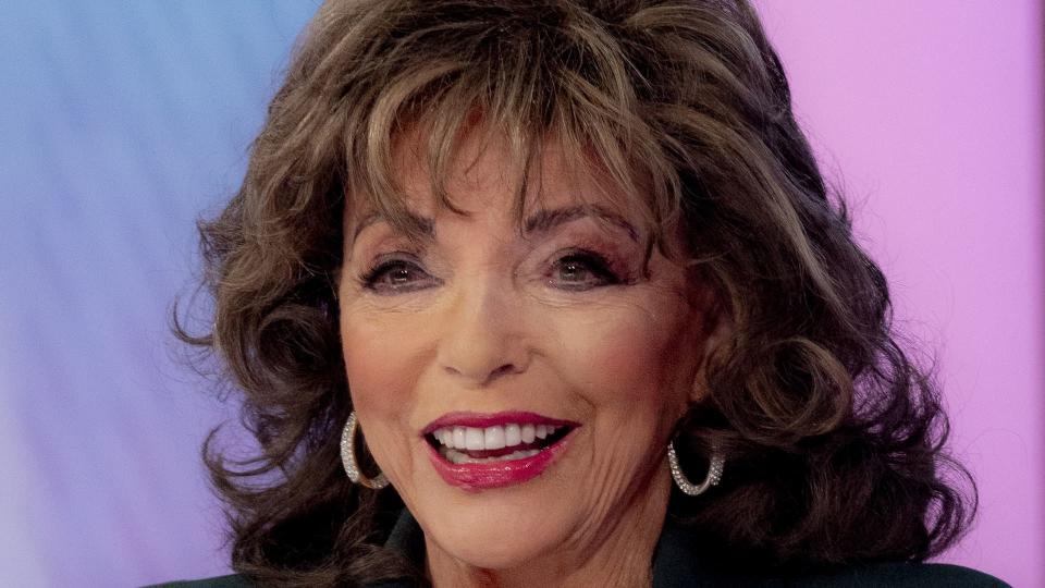 Dame Joan Collins Loose Women TV show, London, UK